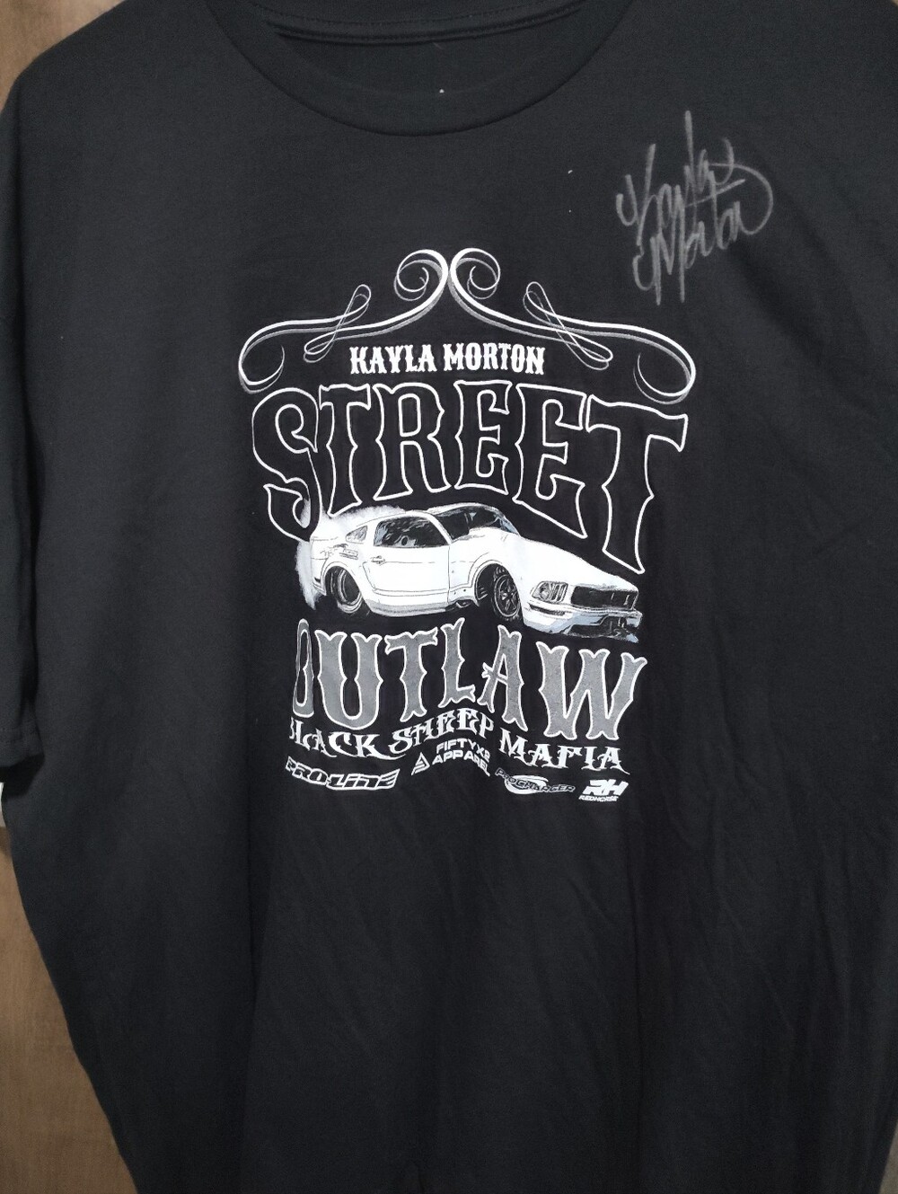 Signed.Street Outlaw Kayla Morton